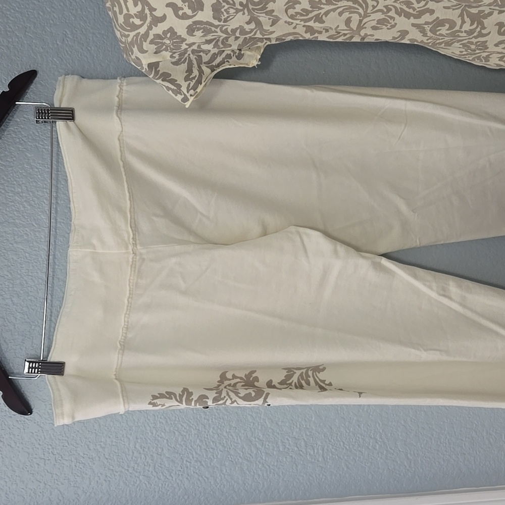 Green Dragon Cream Pantsuit - Picture 10 of 15